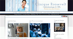 Desktop Screenshot of clinique-roosevelt.com